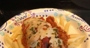 Healthier Eggplant Parmesan II