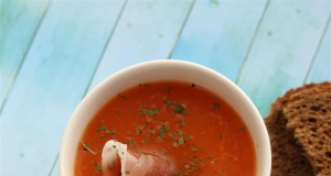 Butternut Squash Soup with Crispy Prosciutto