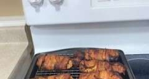 Bacon-Wrapped Chicken in the Oven