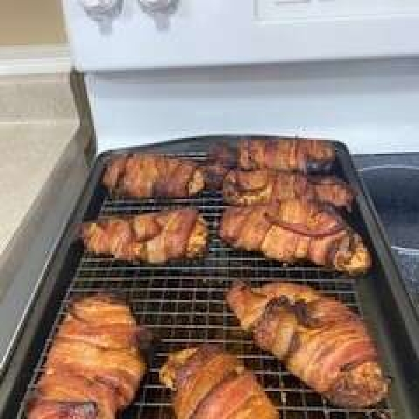 Bacon-Wrapped Chicken in the Oven