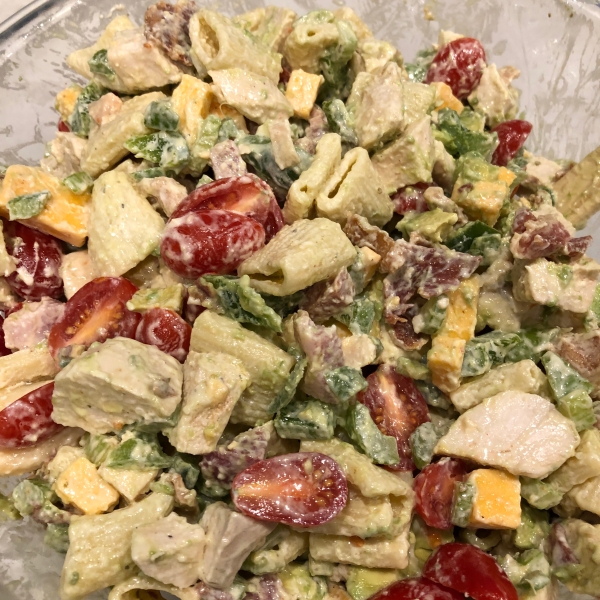 Chicken Club Pasta Salad