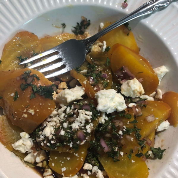 Roasted Beet Salad with Feta