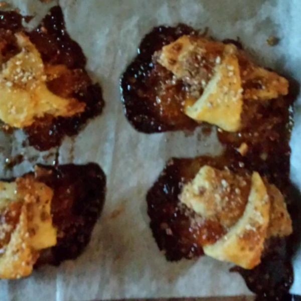 Apricot Almond Rugalach