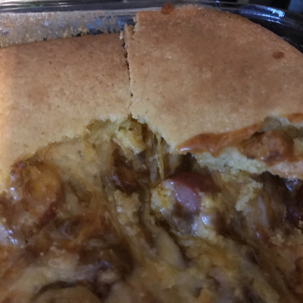 Chili Cheese Dog Pot Pie