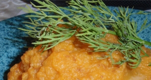 Sweet Potato and Turnip Swirl