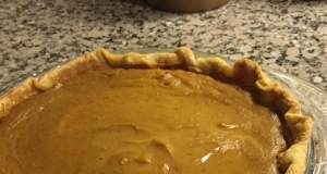 Honey Carrot Pie