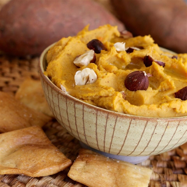 Sweet Potato Hummus with Tahini