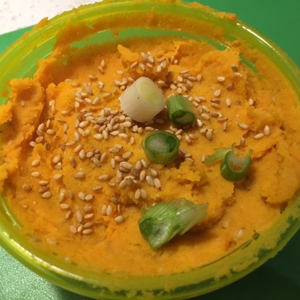Sweet Potato Hummus with Tahini