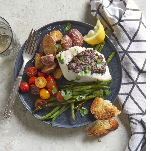 Roasted Cod Nicoise