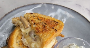 Mushroom Melt with Dill Aioli
