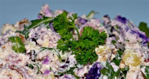 Warm Fingerling Potato Salad