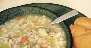 Cock-A-Leekie Stew