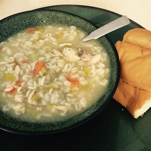 Cock-A-Leekie Stew