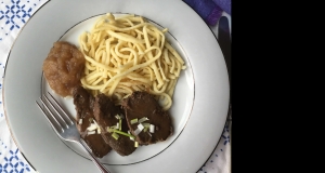 Venison Tenderloin in the Slow Cooker