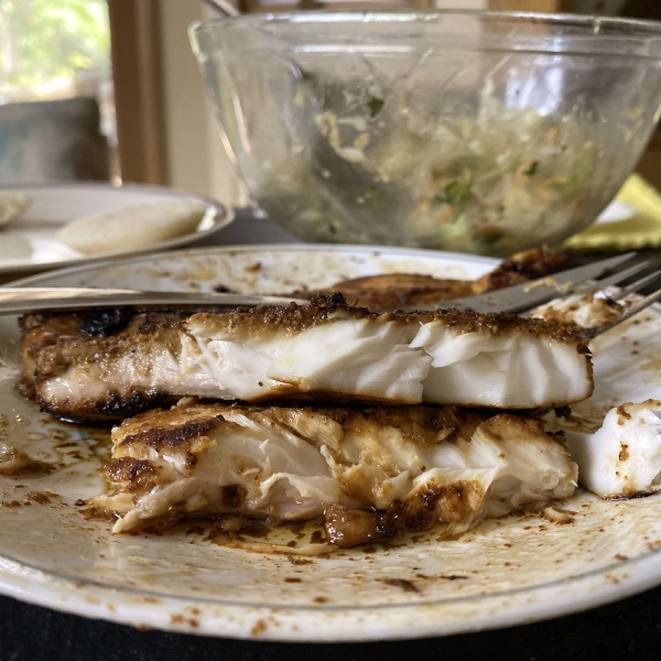Seven Spiced Shark Steaks