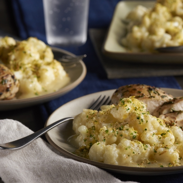 Stovetop Cauliflower Gratin