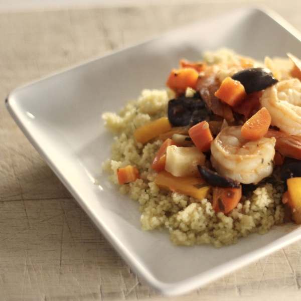 One-Pot Moroccan Shrimp Tagine