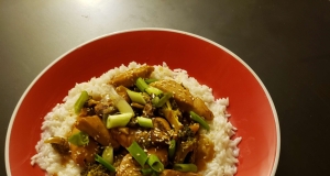Teriyaki Chicken with Mushrooms and Broccoli