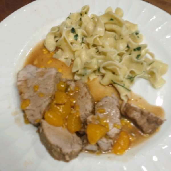 Instant Pot® Orange-Cranberry-Balsamic Pork Loin