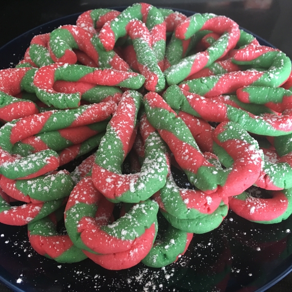 Candy Cane Cookies I