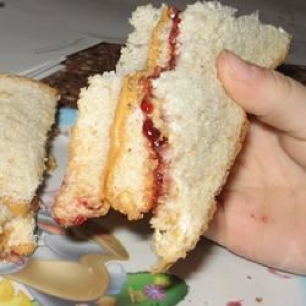 Ignacio's Super Peanut Butter and Jelly Sandwich