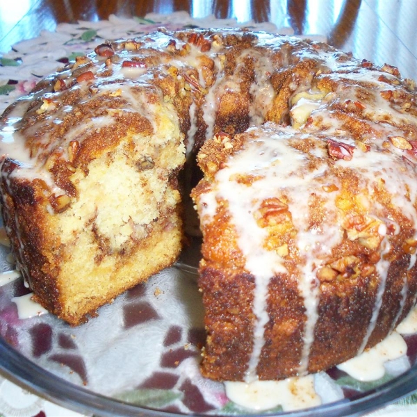 Sour Cream Pear Cake