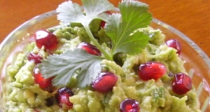Pomegranate Guacamole