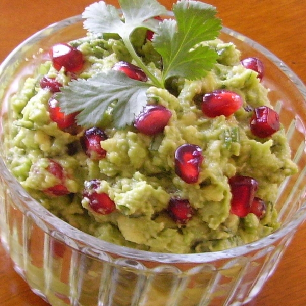 Pomegranate Guacamole