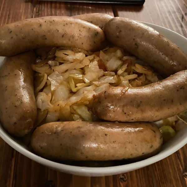 Fried Cabbage and Bacon