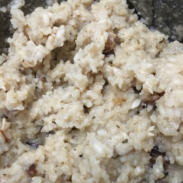 Creamy Mushroom Risotto
