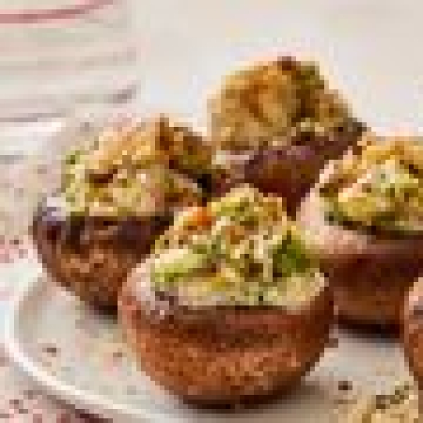 Crab-Stuffed Mushrooms