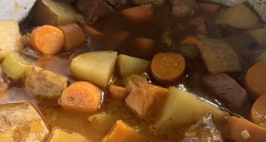 Roasted Vegetable and Beef Stew
