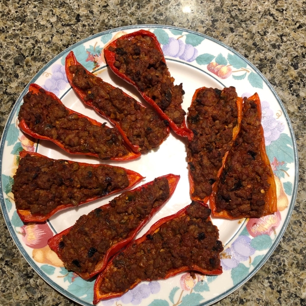 Spicy Sweet Pepper Poppers