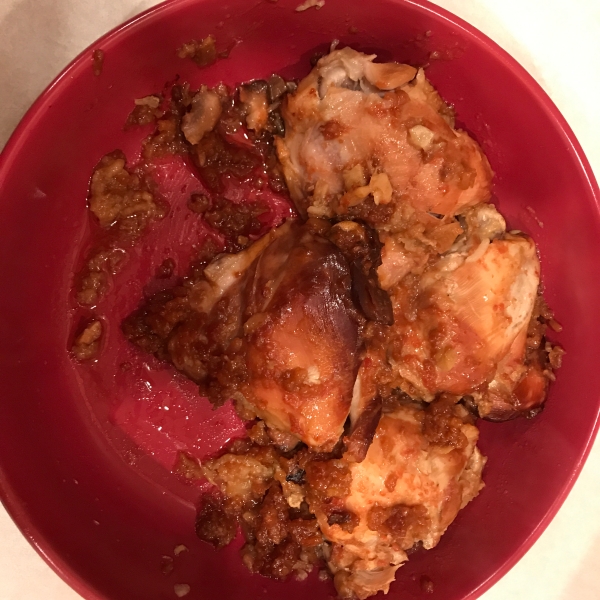 Slow Cooker Honey Garlic Chicken