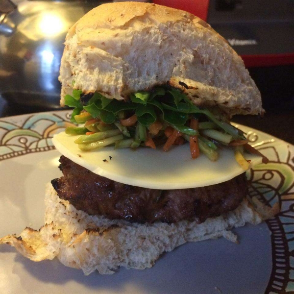 Asian Barbecue Burgers