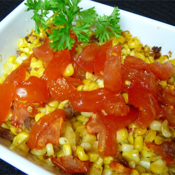 Fresh Corn and Tomato Casserole