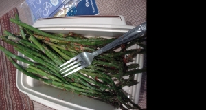 Roasted Asparagus with Parmesan