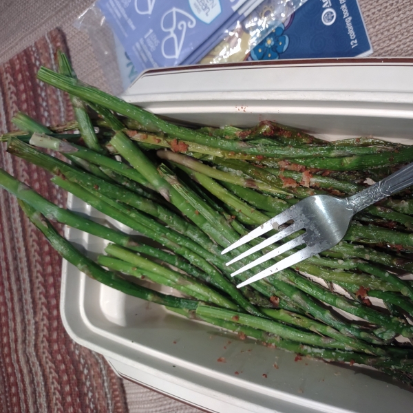 Roasted Asparagus with Parmesan