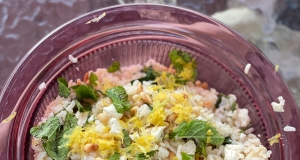 Delicious Spinach Rice with Feta