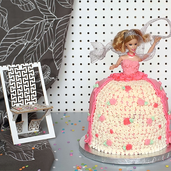 Barbie Doll Cake