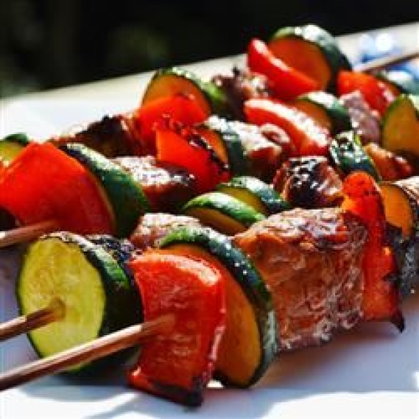 Teriyaki Rosemary Beef Kabobs