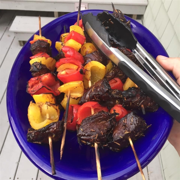 Teriyaki Rosemary Beef Kabobs