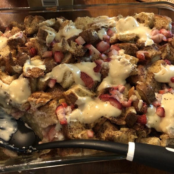 Strawberry Cream Cheese French Toast