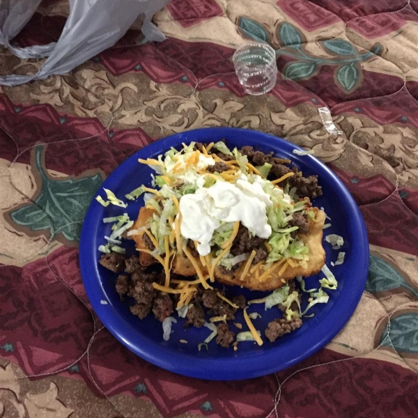 Indian Tacos with Yeast Fry Bread
