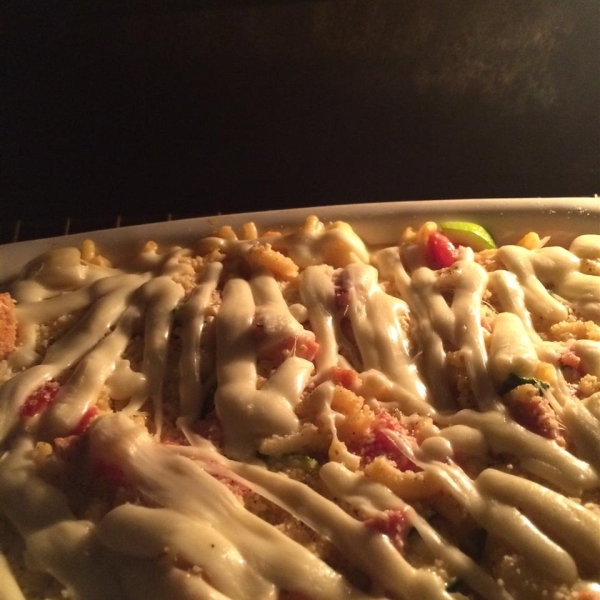 Creamy Ham and Cheese Casserole