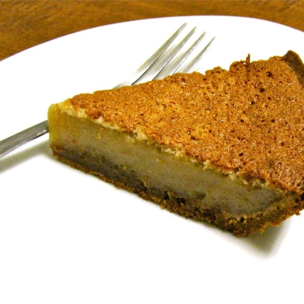 Caramel Sponge Pie