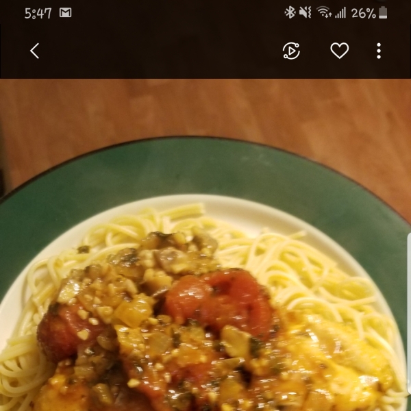 Instant Pot Chicken Cacciatore