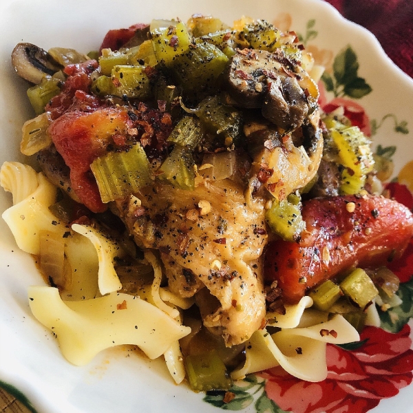 Instant Pot Chicken Cacciatore