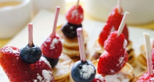 Mini Very Berry Pancake Skewers
