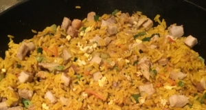 Pork Fried Rice for a Crowd